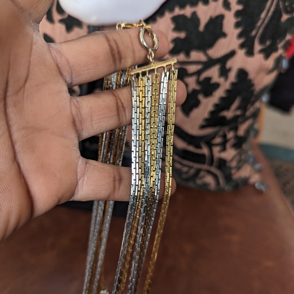 OOAK‼️1973💥💯DIOR GERMANY AUSTRIA CRYSTAL MULTI STRAND RUNWAY NECKLACE - Picture 9 of 11